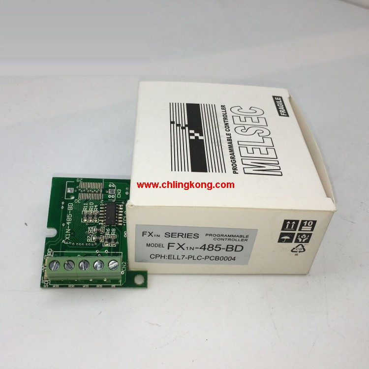 三菱R-485擴展板FX1N-485-BD