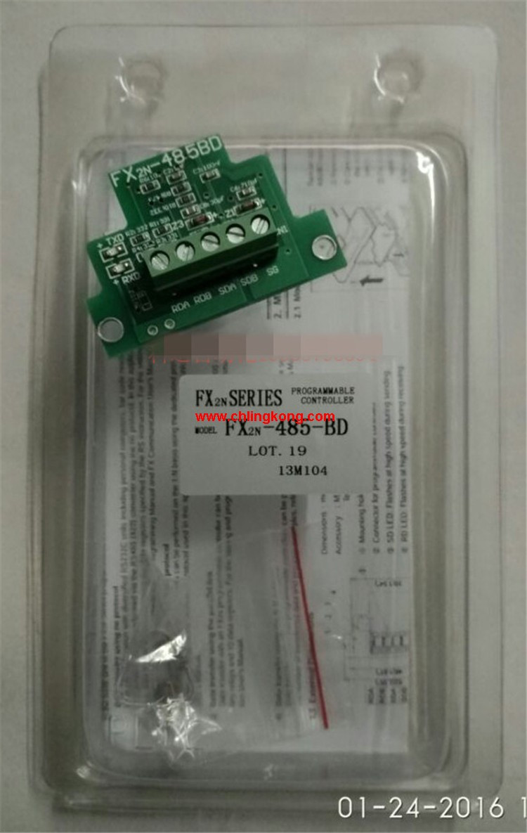 三菱 R-485擴展板 FX2N-485-BD