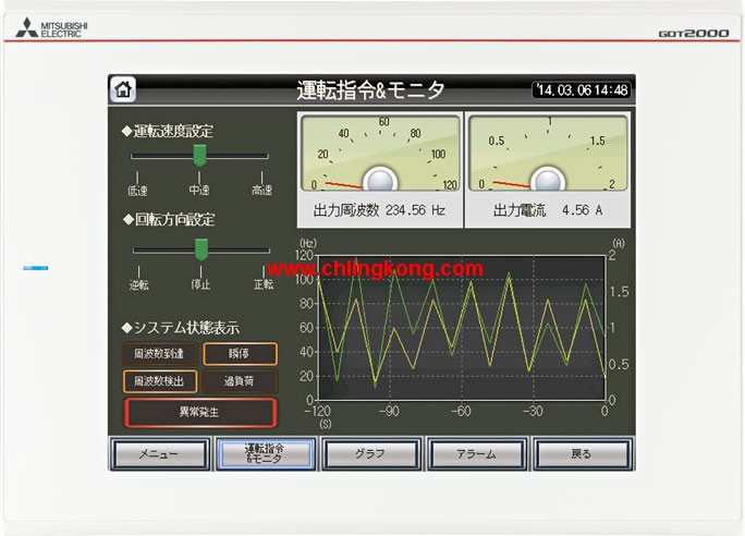 三菱 0.4英寸觸摸屏 GT2510-VTWD-GF