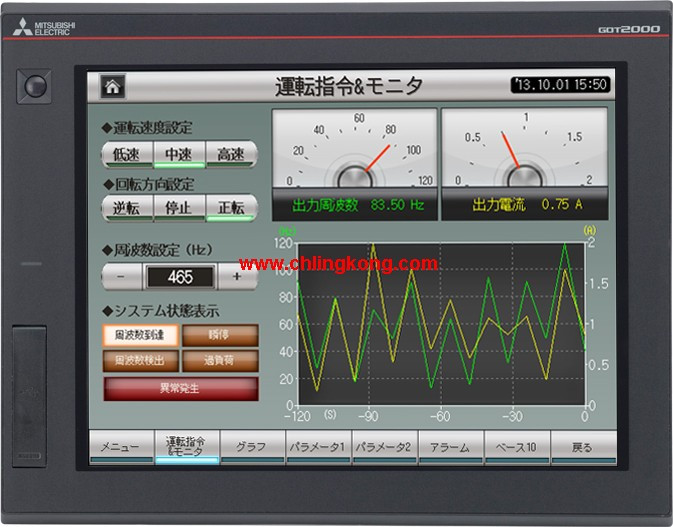 三菱 2.英寸觸摸屏 GT2712-STBA-GF