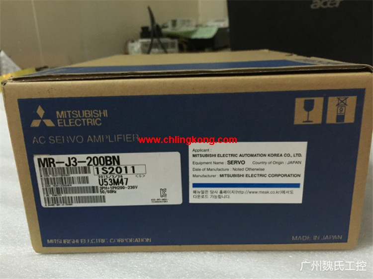 三菱 CNETⅢ光纖通訊型驅(qū)動器 MR-J3-200BN