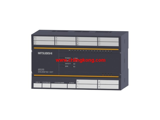 三菱CC-Link afety系統遠程IO模塊QS0J65BTB2-12DT