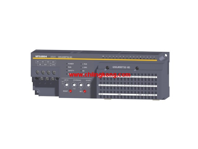 三菱CC-Link afety系統遠程IO模塊QS0J65BTS2-8D